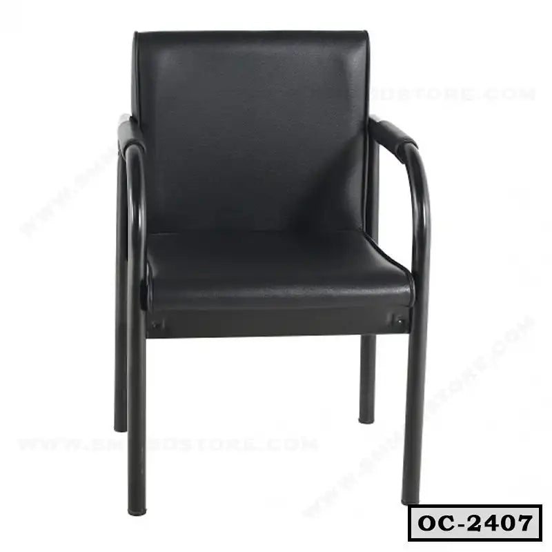 Heavy-duty Soft Rexine Visitor Chair OC-2407 Secondary image