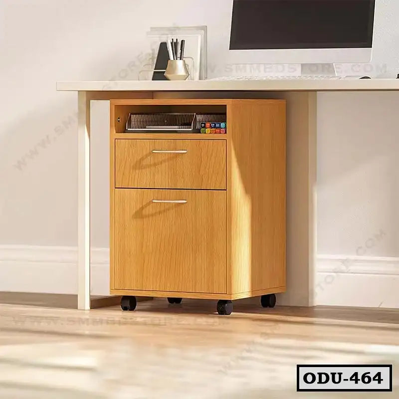 Filing Cabinet with Drawer and Open Shelf for Home Office ODU-464 Secondary image