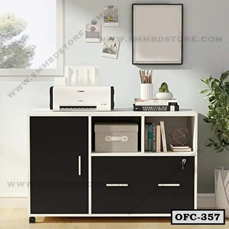 Modern File Cabinet with Storage Shelves for Home Office OFC-357 Secondary image