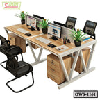 New Design Office Staff Desk With Partition | OWS-1161