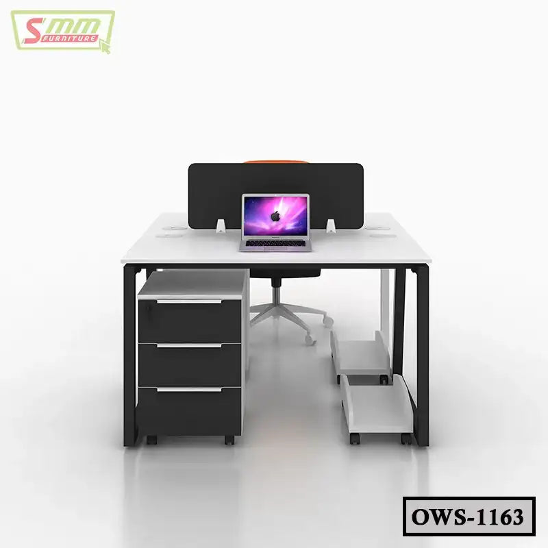 New Design Office Workstation Desks With Partition OWS-1163 Secondary image