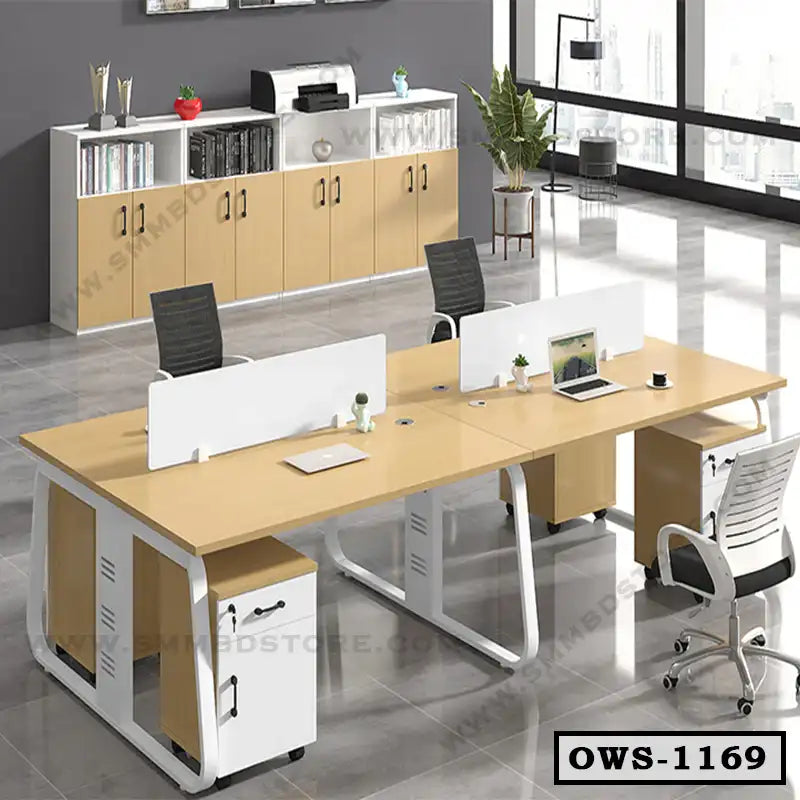 Modern Executive Office Desk | OWS-1169 Secondary image