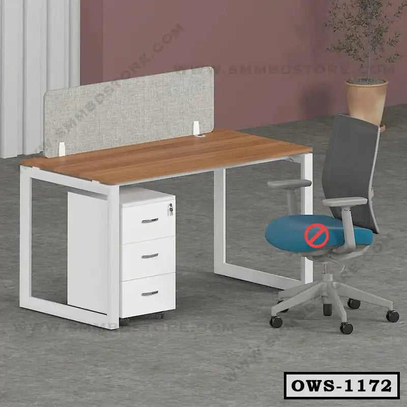 Simple Design Office Workstation Desk OWS-1172 Secondary image