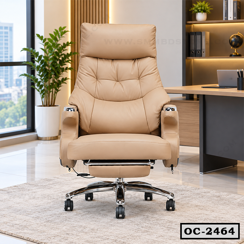 Premium and Luxury Director Chair with Footrest OC-2464 Secondary image