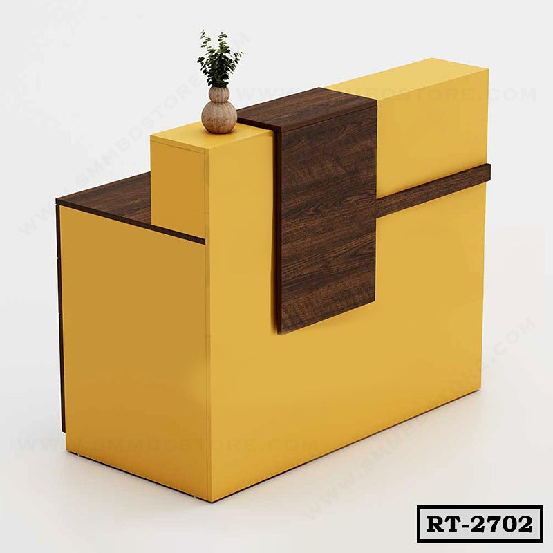 Modern Reception Desk with Side Storage  RT-2702