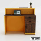 Modern Reception Desk with Side Storage  RT-2702