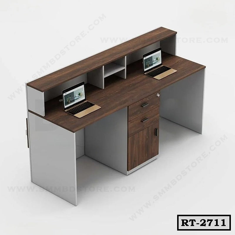 Elegant Front Office Reception Desk RT-2711