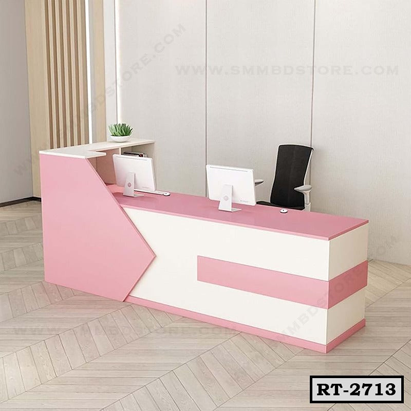 Two User Contemporary Office Reception Table RT-2713