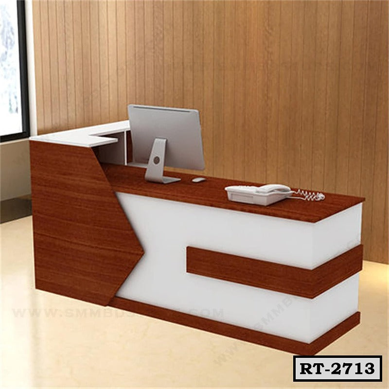 Two User Contemporary Office Reception Table RT-2713