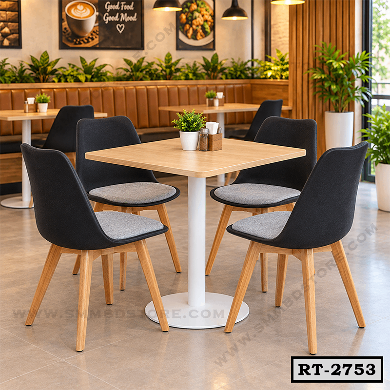 4-Seater Premium Restaurant Table RT-2753