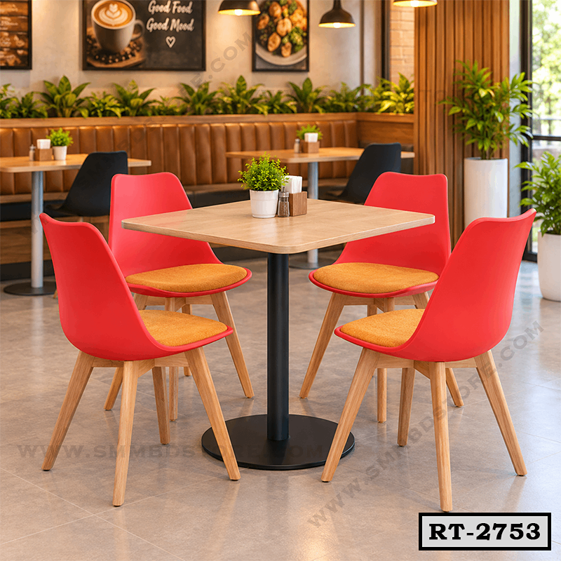 4-Seater Premium Restaurant Table RT-2753