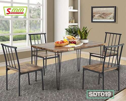 Steel Dining Table (019) Secondary image