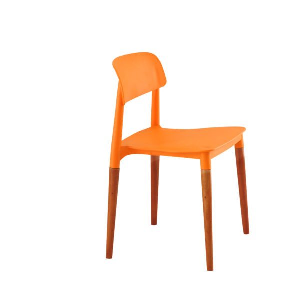 Student Chair Orange SC-883 Secondary image