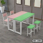 Colorful School Desk and Chair Set SB-1384