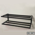 2 Tier Industrial Wall Mount Shoe Rack SR-1007