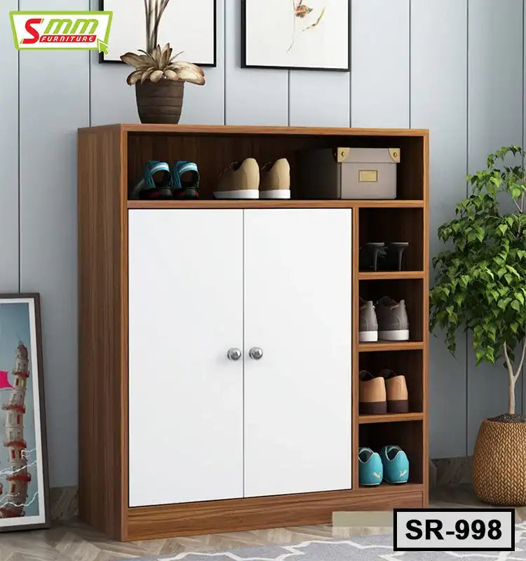Multipurpose Shoe Rack with Storage Shelf SR-998 Secondary image