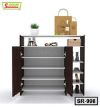 Multipurpose Shoe Rack with Storage Shelf SR-998