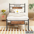 Single Metal Bed Price in BD | SSB-652