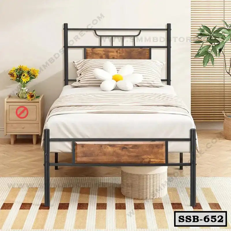 Single Metal Bed Price in BD | SSB-652