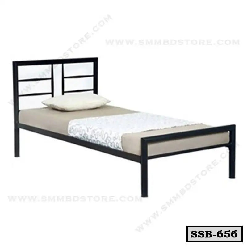Modern Design Single Steel Bed | SSB-656 Secondary image