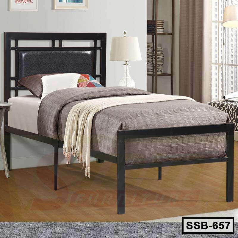 Latest Design Single Steel Bed | SSB-657