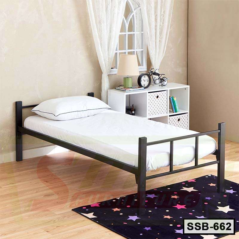 Heavy Duty Single Metal Bed | SSB-662