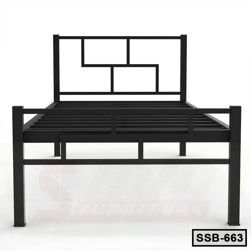 Simple Metal Single Bed | SSB-663