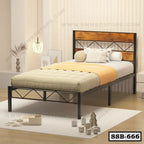 Modern Strength Single Metal Bed-SSB-666–SMM BD STORE