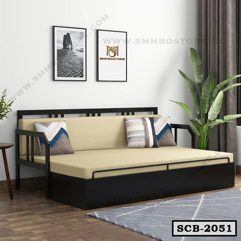 Metal Sofa Cum Bed SCB-2051