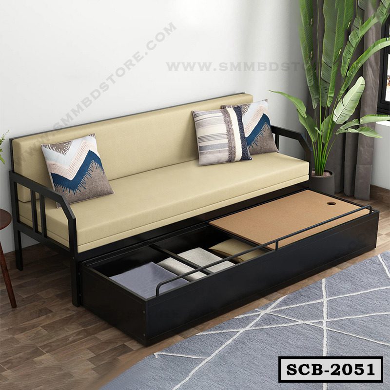 Metal Sofa Cum Bed SCB-2051