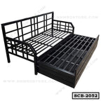 3 Seater Metal Sofa Cum Bed SCB-2052