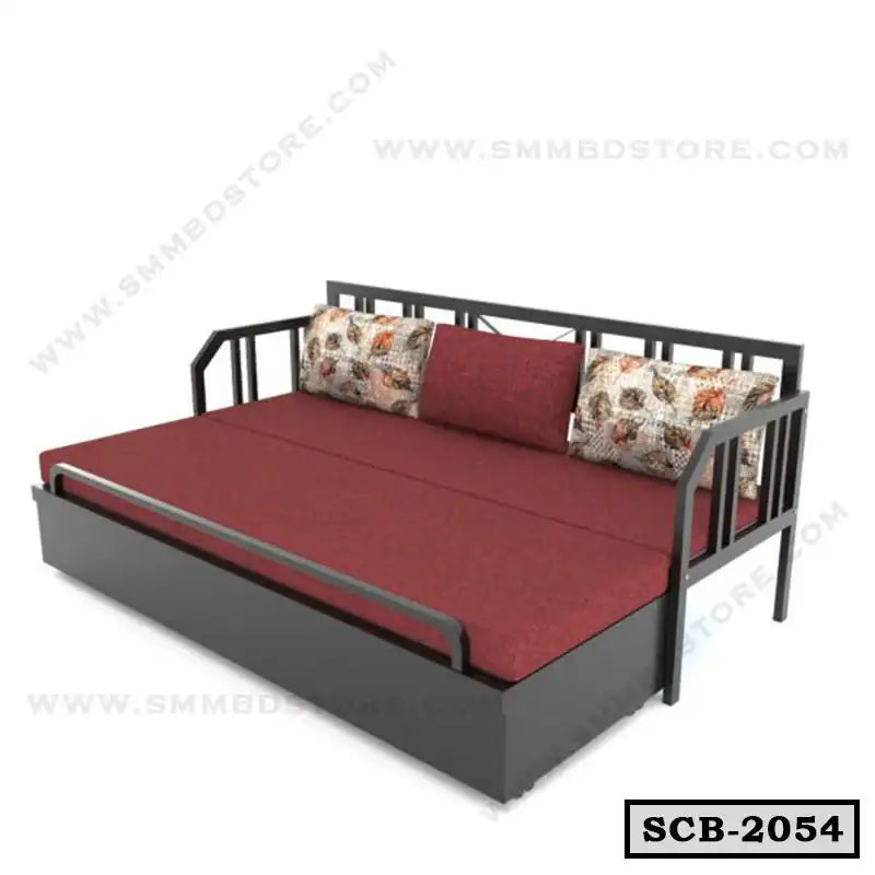 Best Metal Sofa Cum Bed Price in BD SCB-2054 Secondary image