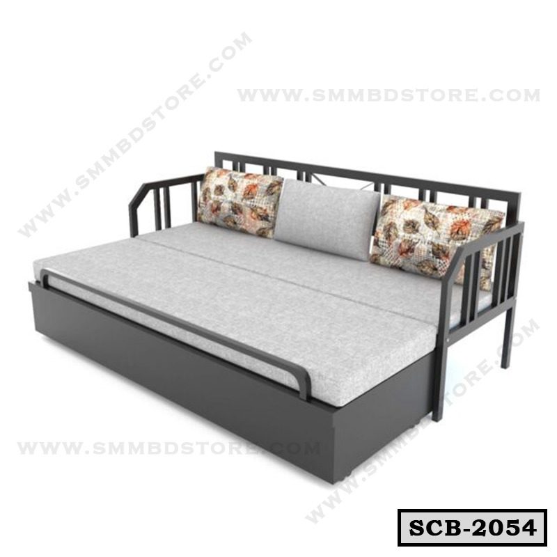 Best Metal Sofa Cum Bed Price in BD SCB-2054
