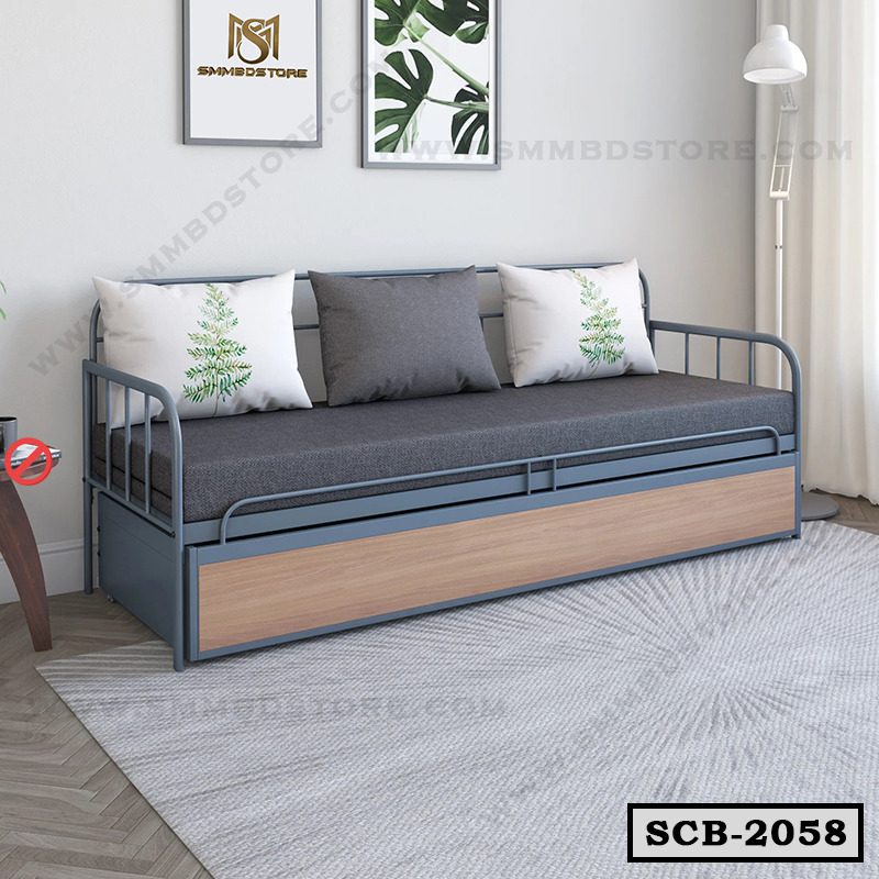Folding Sofa Cum Bed For Living Room SCB-2058