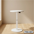 Round Adjustable Laptop Table-THA-801