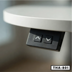 Round Adjustable Laptop Table-THA-801