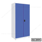 2-Door Steel Almirah with Locker and Shelves SA-2604