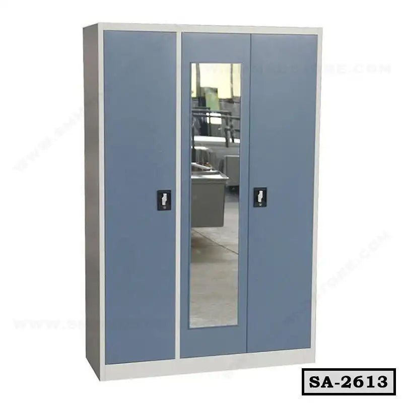 Triple-Door Steel Serenity Almirah-SA-2613
