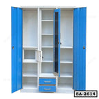 Coastal Charm Tripel-Door Almirah-SA-2614