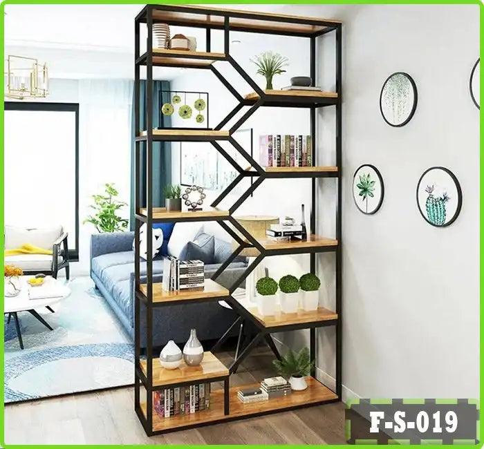 Steel & Board Antique Creative Metal Partition FS-019 Secondary image