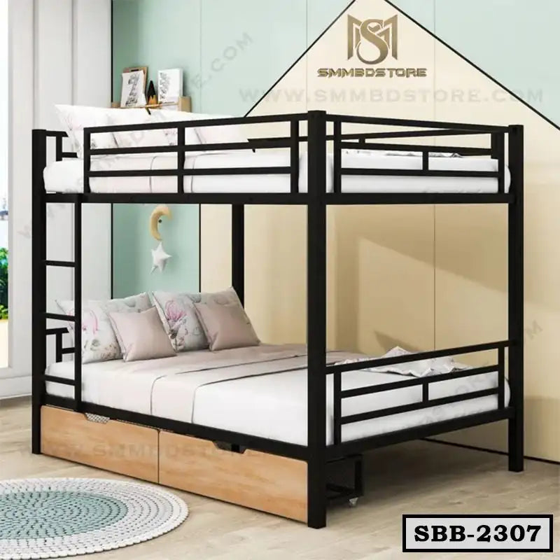 Metal Bunk Bed with Drawers SBB-2307 Secondary image