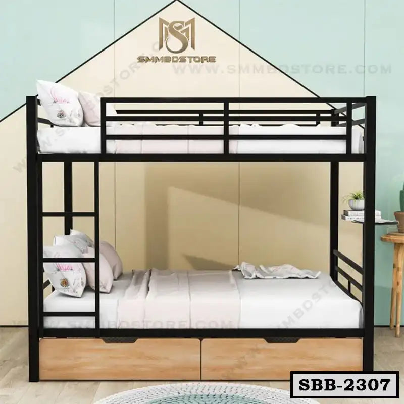Metal Bunk Bed with Drawers SBB-2307