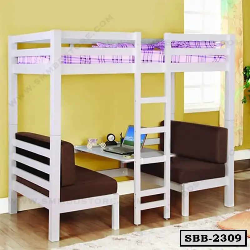 Modern Bunk Bed with Desk SBB-2309 Main image