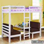 Modern Bunk Bed with Desk SBB-2309