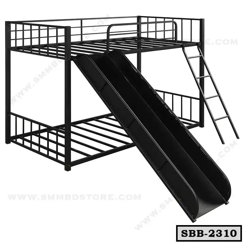 Bunk Bed with Slide & Ladder for Kids । SBB-2310