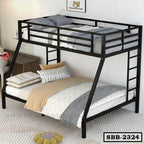 Space Saving Metal Bunk Bed With 2 Ladders SBB-2324