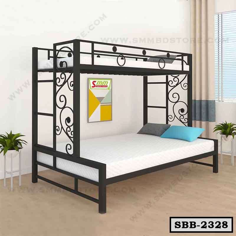 Twin Over Bunk Bed in Metal Finish SBB-2328 Main image