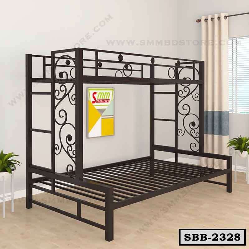 Twin Over Bunk Bed in Metal Finish SBB-2328 Secondary image