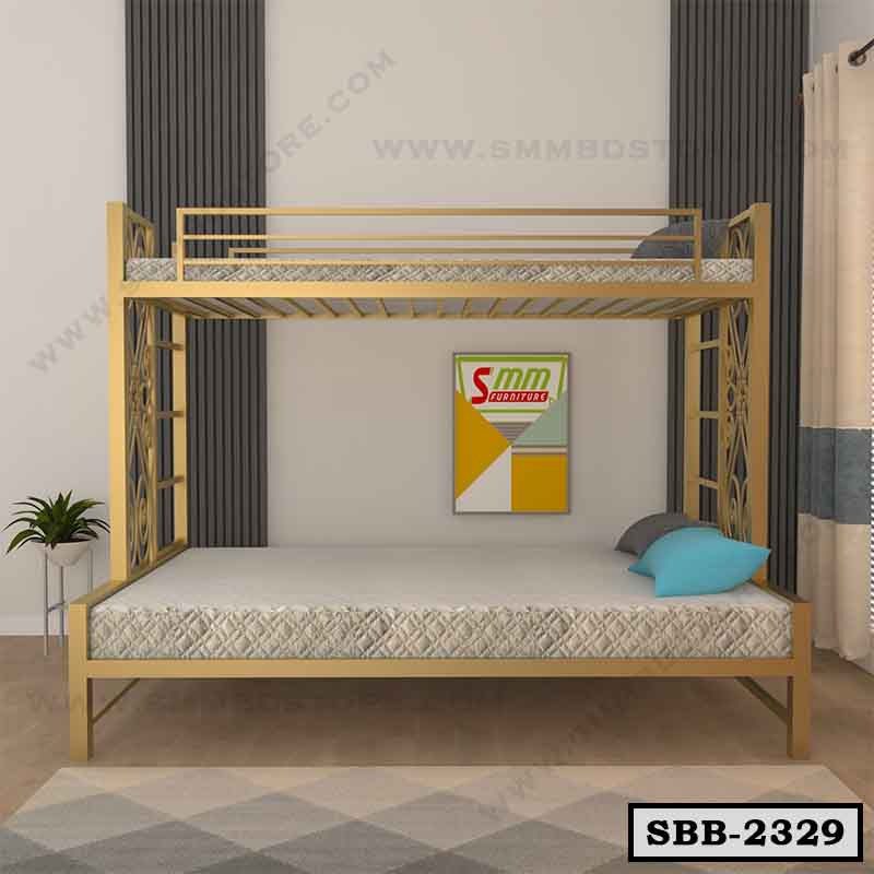 New Design Metal Space Saving Bunk Bed Price in Bangladesh SBB-2329