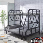 Queen Over Queen Metal Bunk Bed SBB-2330